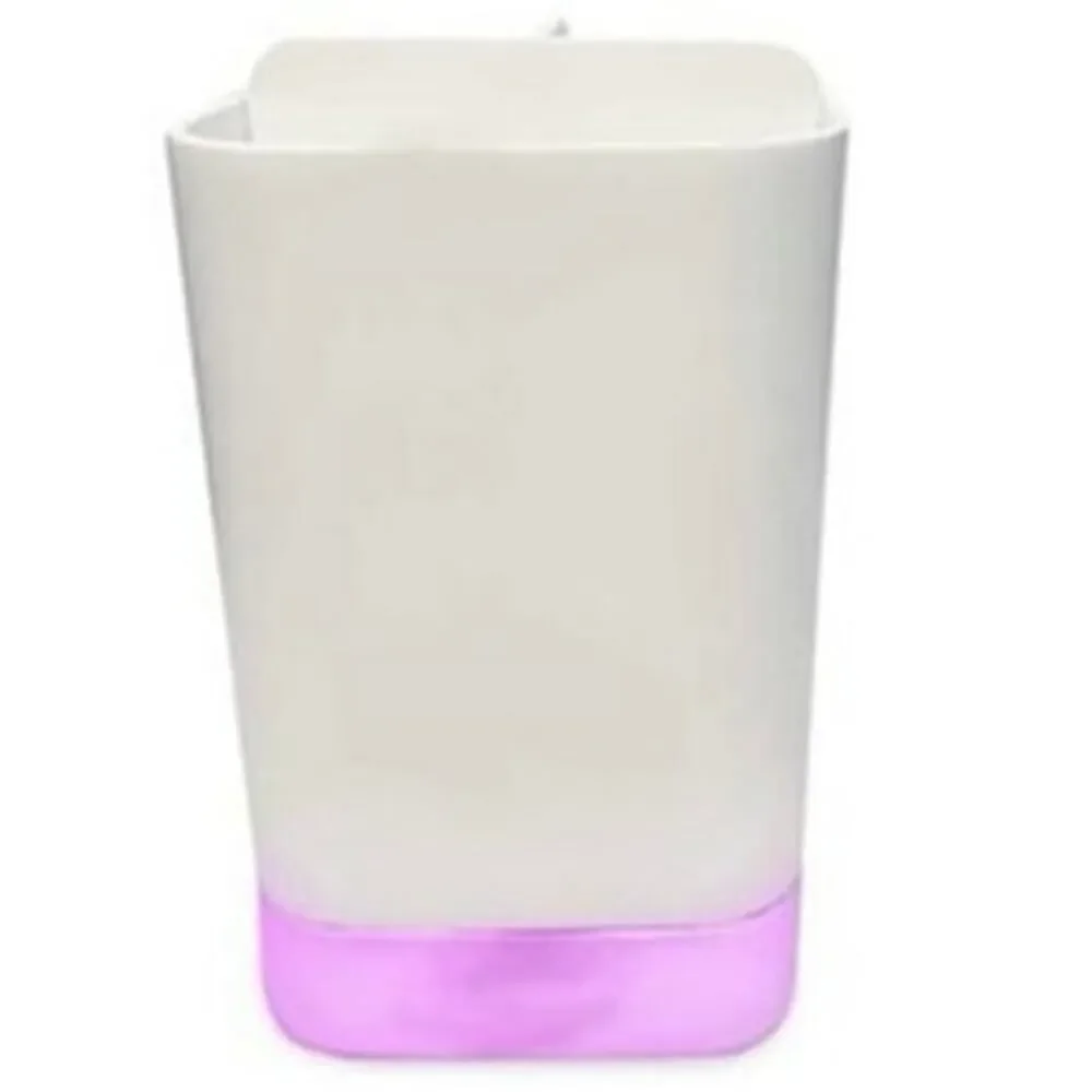 Color-Changing LED Toothbrush Holder